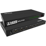 Splitter Hdmi 1 A 8 Ultra Hd -1 Entrada 8 Pantallas