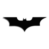 Cuadro Decorativo Logo Batman  En Mdf 3mm 28,5cm X 9,5cm