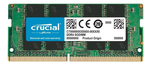 Memoria Ram Sodimm Crucial Basic 8gb 2666mhz Ddr4 Cb8gs2666*