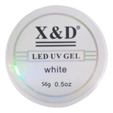 Gel Led Uv Para Unhas White X&d 2unid 100% Original 