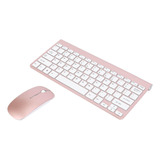 Generic 2.4ghz Wireless Keyboard And Mouse (rose Gold)