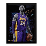 Quadro Kobe Bryant Lenda Basquete Poster Moldurado Esporte