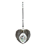 Colgante De Cristal Angel Suncatcher, Joyería Para Decoració