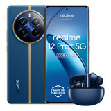 Realme 12 Pro Plus 5g Ram 12gb Rom 512gb 64mp Cámara Retrato Telefoto 120x Superzoom 6.7'' 120hz Pantalla Curva 5000 Mah Batería Azul