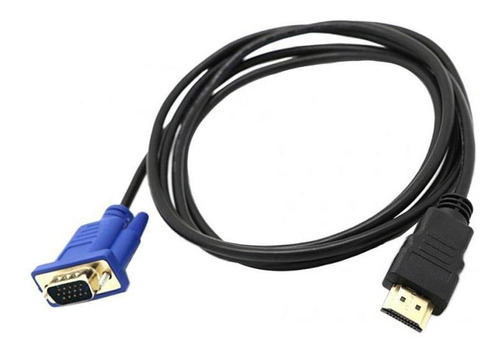 Adaptador Hdmi Para Vga Macho Para Macho Hdtv Audio Tran