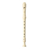 Flauta Contralto Yamaha Baroque Yra 28 B, Color Crema