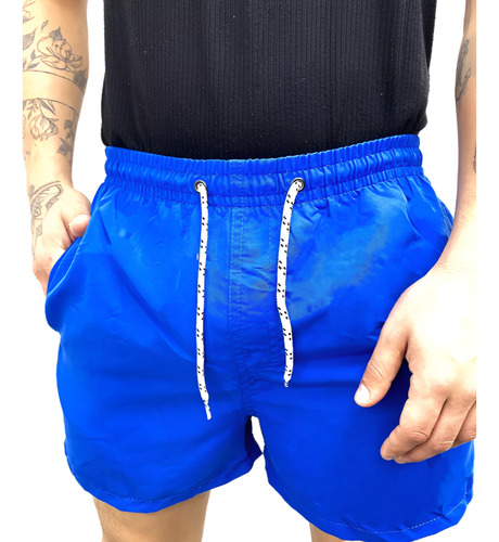 Shorts Hombre Traje De Baño Malla Suspensor Secado Rapido