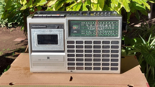 Radiograbador Retro National Panasonic Rq554