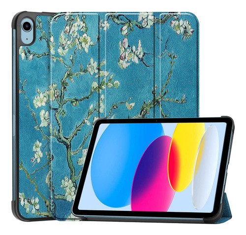 Funda Para iPad Air 4 Y Air 5 Smart Case Flores