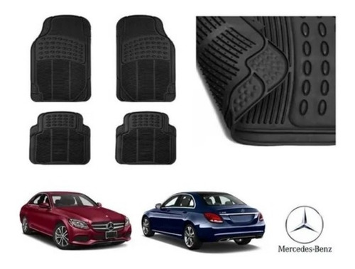 Kit Tapetes 4 Piezas Mercedes Benz C180 2015