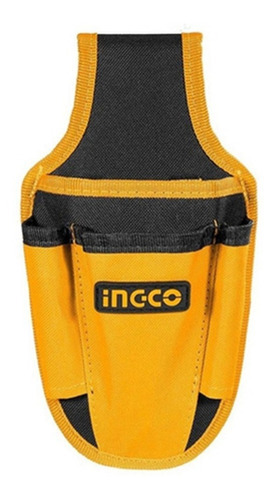 Bolsa Coleto Porta Herramientas 4 Bolsillos Ingco Thbp04011 Color Amarillo