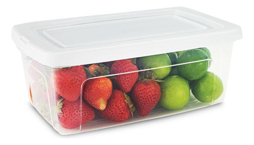 Caja Organizadora Con Tapa Click - 4 Lts.