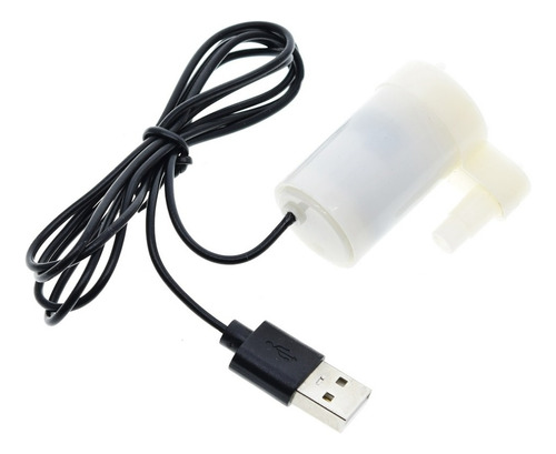 Mini Bomba De Agua 3-5 Vdc 70-120l/h  Usb Con 1m Manguera