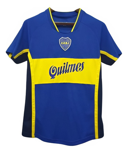 Camiseta Remera Boca Juniors Roman Riquelme Retro 2001 Cabj