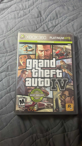 Gta Iv Xbox 360 (fisico) Grand Theft Auto Iv