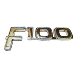 Emblema Insignia F-100  En Guardabarros De Ford F-100 83/89