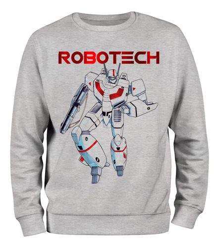 Buzo Gris Robotech M1 Frisa Invisible Premium