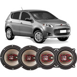 Kit Alto Falante Bravox Original Fiat Palio 200w 6 E 5 Porta