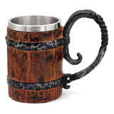 Taza De Cerveza De Estilo Vikingo Taza Vikinga Mug De 650ml