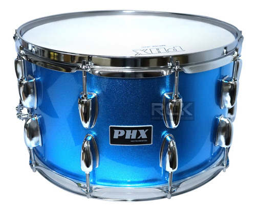 Caixa Bateria 8x14 10 Afinações Canoa Dupla M! Music Phx