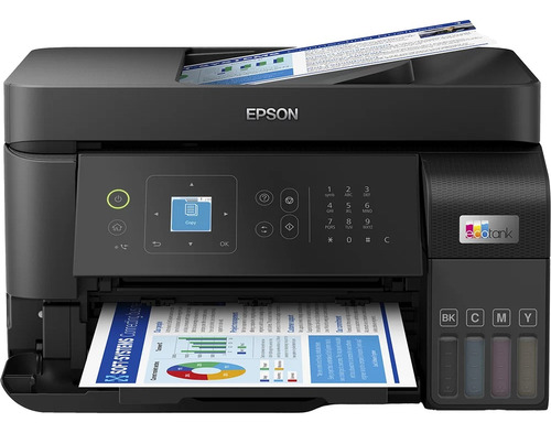 Multifuncional Epson L5590 Ecotank Colorida Wifi Usb Bivolt