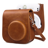 Bolsa De Cámara De Cuero Para Fujifilm Instax Mini 11