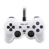 Joypad Usb Double Vibration Pc Blanco / Dbc1001w