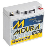 Bateria Moura Vrla 12mva-18 12v  18ah Ups Paneles Solares 