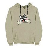 Sudadera Capucha Ca4 Perro Husky 006