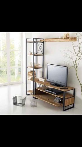 Combo Rack Y Estanteria Industrial Moderno