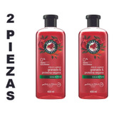 Shampoo Herbal Essences Pelo Largo Granada,vegana 400 Ml,2