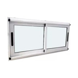 Ventana Modena 120x40 Dvh 4+9+4 C/mosquitero Y Reja Tubo