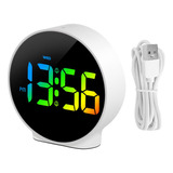 ' Reloj Despertador, Espejo De Regalo, Reloj De Blanco