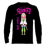 Polera Manga Larga Kimetsu No Yaiba: Demon Slayer - Kanroji