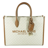 Bolsa Michael Kors Mirella Medium Ew Tote Vanilla Original