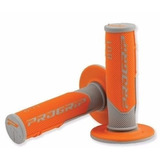 Puños Pro Grip Progrip Manoplas Motocross Naranja Gris  ®