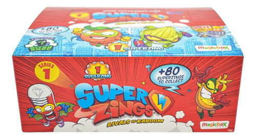 Super Zings Rivals Of Kaboom Series 1 Caja Con 25pz Magicbox