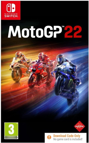 Motogp 22 - Nintendo Switch  ( Voucher Para Download )