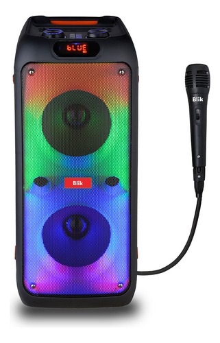 Parlante Bluetooth Karaoke Blik Wavelights