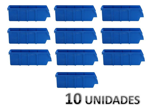 Pack 10 Bins 3 Gaveta Estanterias Gavetero Racks