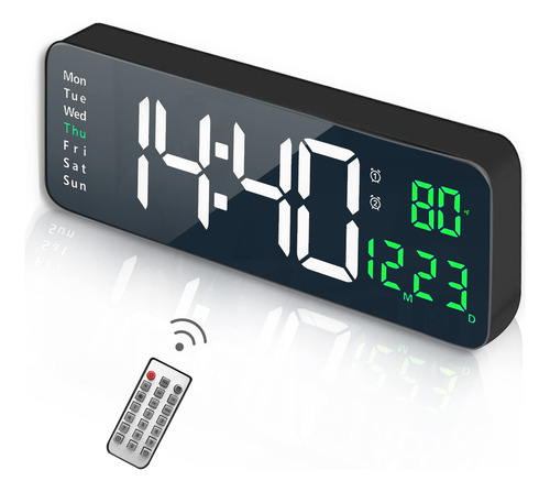 Reloj De Pared Digital Shlnl, Relojes De Pared Grandes De 16