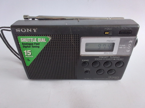 Radio Sony Icf M260 Sin Tapa Sintonizador Partido Funcional