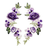 Aplique Ropa Flores Violeta/lila