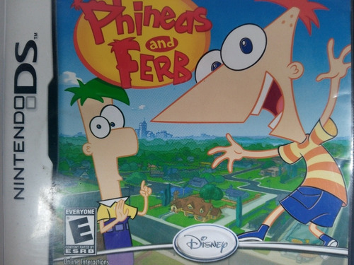 Nintendo Ds Phineas And Ferb Cartucho Juego En Caballito