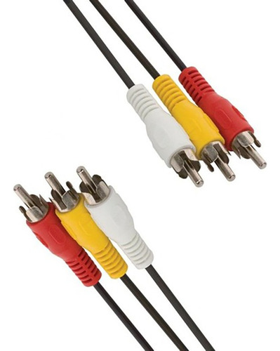 Cable Extension Rca Audio Y Video 3x3 1 Metro