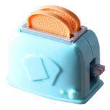 Miniature Food Play Toaster Bread Maker Mini Model