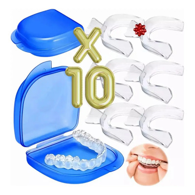 Guarda Dental Moldeable Bruxismo 10p Universo en Línea Antironquidos | MercadoLibre
