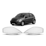 Juego Lente Optica Acrilico Citroen C3 2006 2007 Sellador