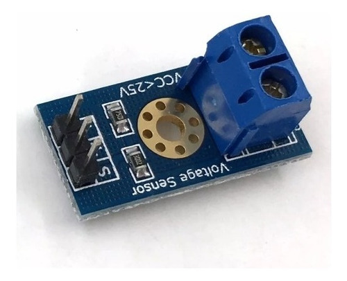 Sensor Tensão 0-25v Dc Arduino Raspberry Robotica Nodemcu
