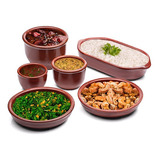 Conjunto Mesa Completo Para Feijoada Serve Até 4 Pessoas